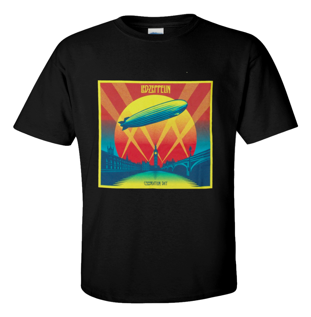 Led Zeppelin Official T-shirt Celebration Day - Celebration Day By Led Zeppelin Cd/dvd Album (1250x1250), Png Download