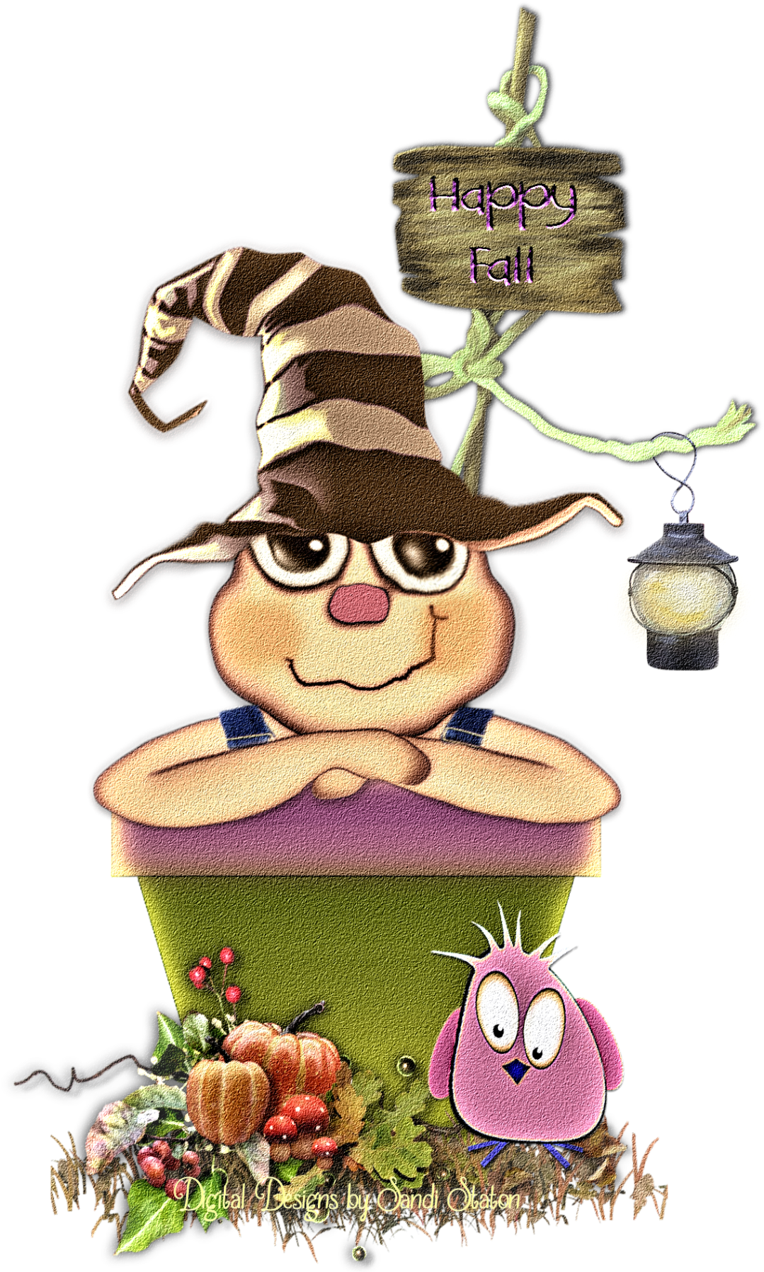 Free Digital Designs By Sandi Staton - Cartoon (1200x1800), Png Download
