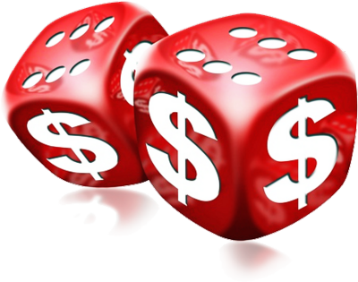 Red Dice Png 빨간 돈 주사위 Psd, 벡터 이미지 - Money Dice (400x315), Png Download