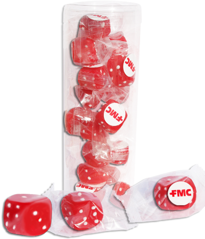 Particular Gummy Dice - Dice (420x503), Png Download