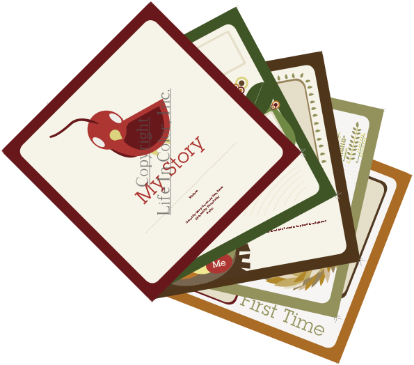 Adoption Life Book Pages Only - Paper (600x600), Png Download