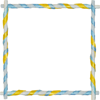 Kaz Creations Deco Easter Frame Blue - Portable Network Graphics (400x398), Png Download