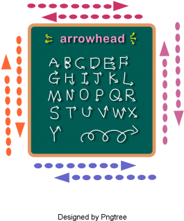 Simple Cartoon Hand Painted Direction Arrow, Concise, - Parallel (360x360), Png Download