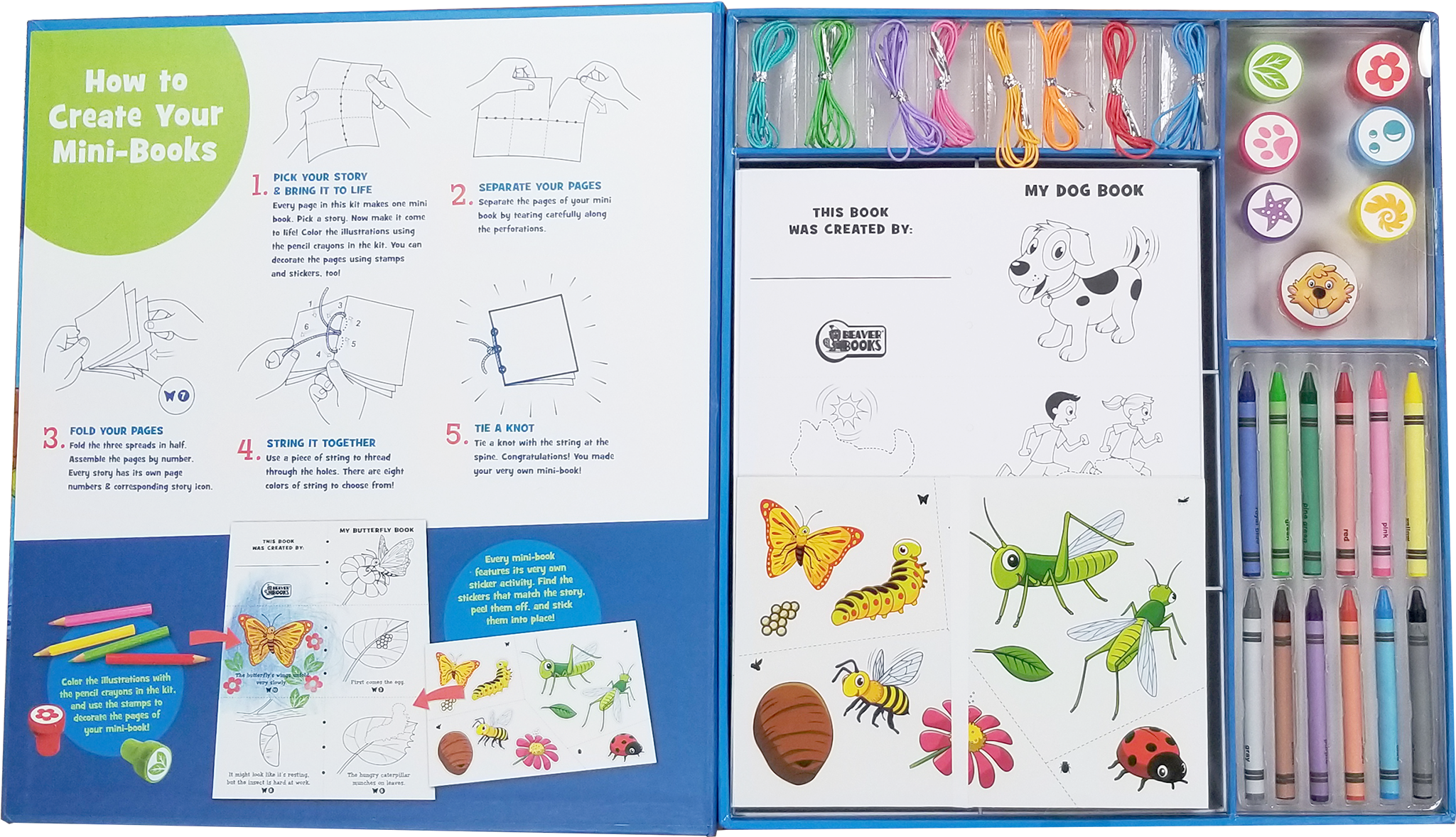 Kids Create Books Activity Kit - Book (2048x2048), Png Download