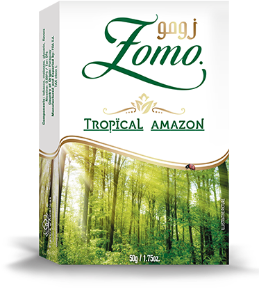 Tropical Amazon Where To Buy Where To Smoke - Zomo Tobacco (423x438), Png Download