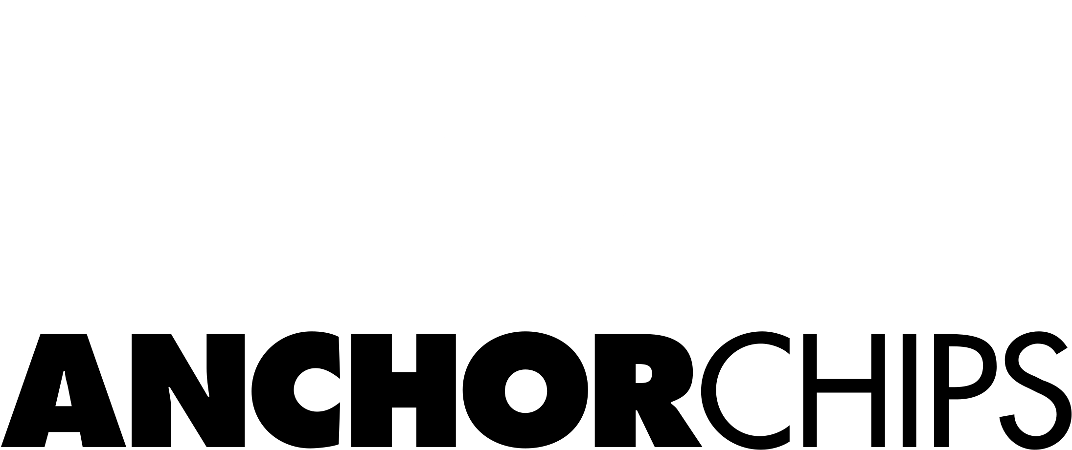 Anchor Chips Logo Black And White - Customer (2400x2400), Png Download