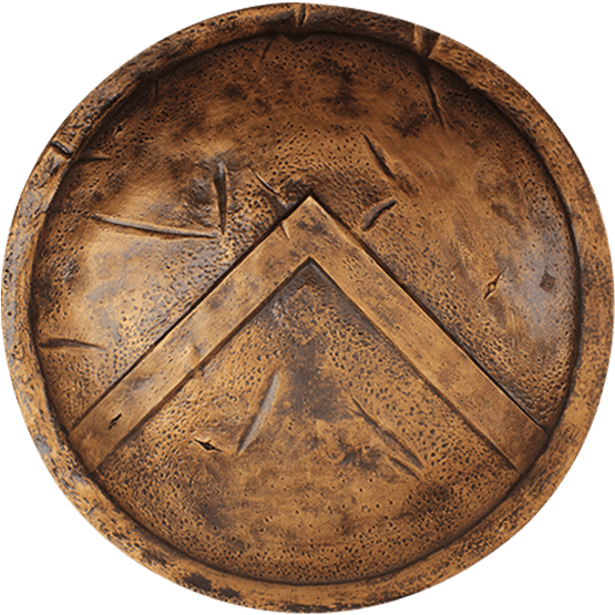 Replica Spartan Shield - Spartan Shield (555x555), Png Download