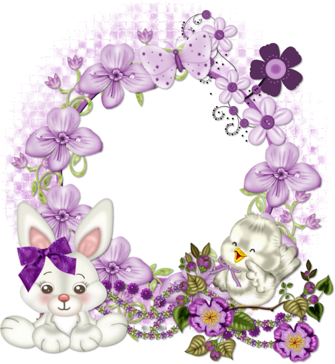 Clustereaster03 Clusterfairyeaster Clusterframe Irish - Easter (663x722), Png Download