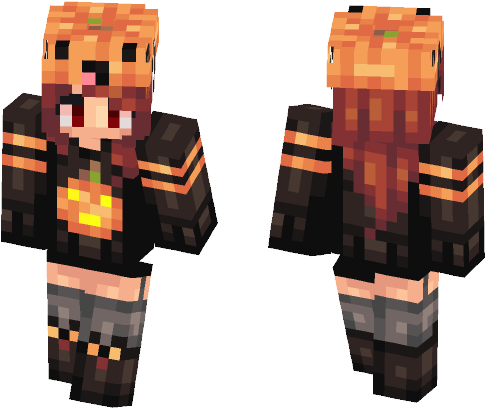 Cute Pumpkin Girl// Lostgirldream - Papyrus Horrortale (584x497), Png Download