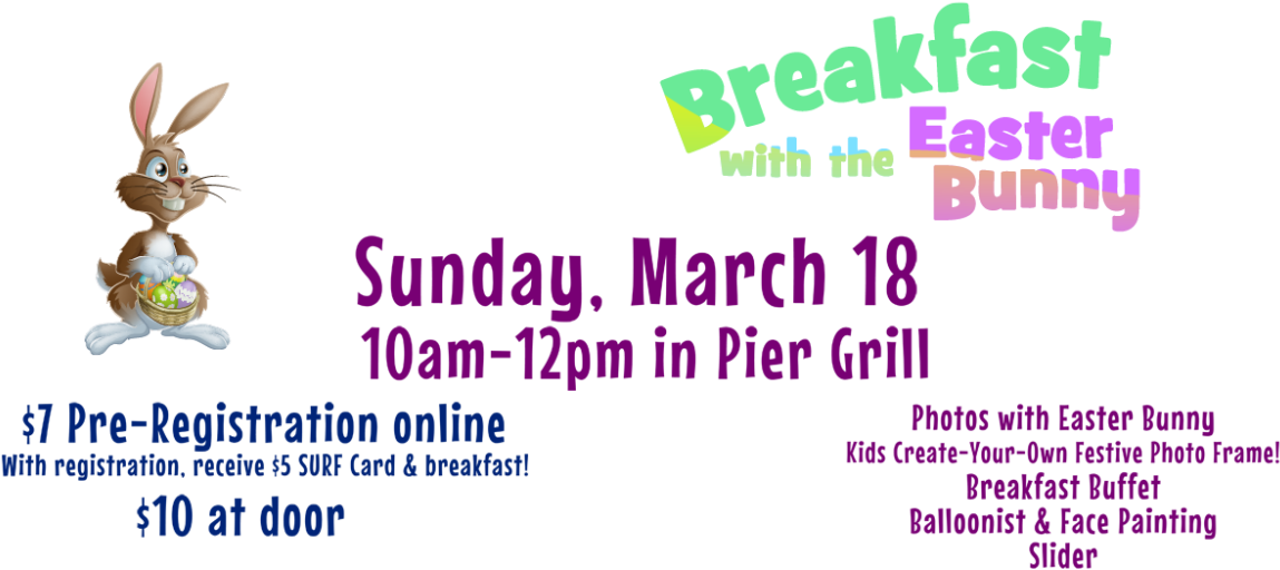 Easter Breakfast Web Slider Text - Easter Yard Decoration - Easter Bunnies, Egg Piles, (1170x995), Png Download