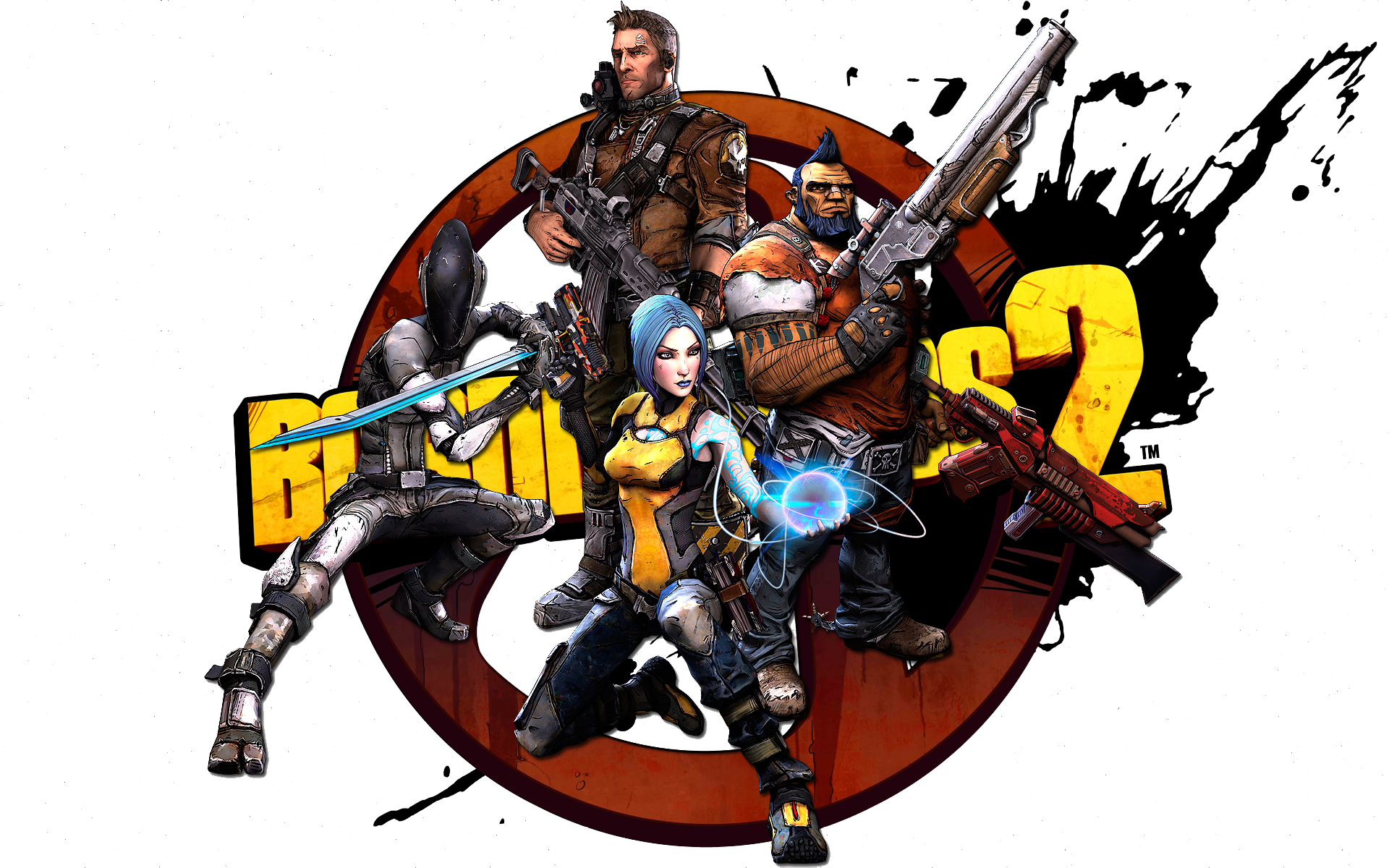 Over Three Years In The Making, Borderlands 2 - Borderlands 2 Text (1920x1200), Png Download