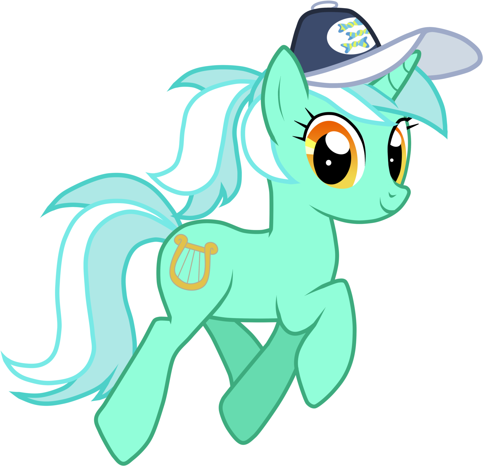 Derpy Hooves Pony Green Mammal Vertebrate Fictional - Pony Ponytail (1600x1519), Png Download