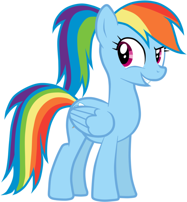 1345143751726 - Mlp Older Rainbow Dash (680x740), Png Download
