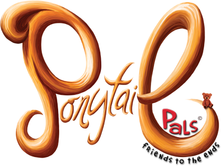 Unique Kids Ponytail Holders - Ponytail (445x334), Png Download