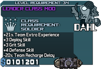 Leader Class Mod - Borderlands Typhoon (500x300), Png Download
