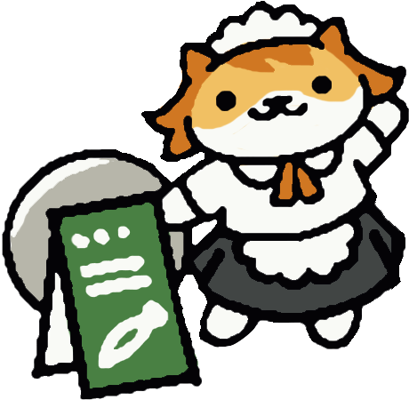 6334 - Neko Atsume Sassy Fran (500x503), Png Download