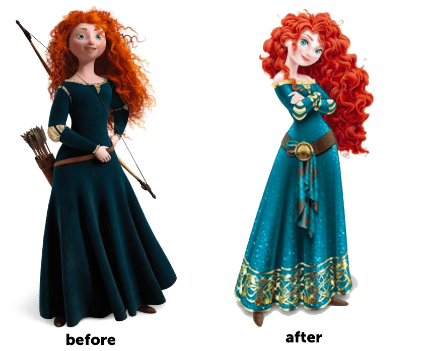 Merida Png Transparent Image - Brave Merida (907x696), Png Download