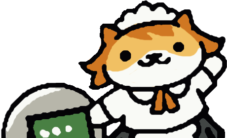Neko Atsume Cats Png Asleep Face Down Graphic Transparent - Neko Atsume Sassy Fran (500x281), Png Download
