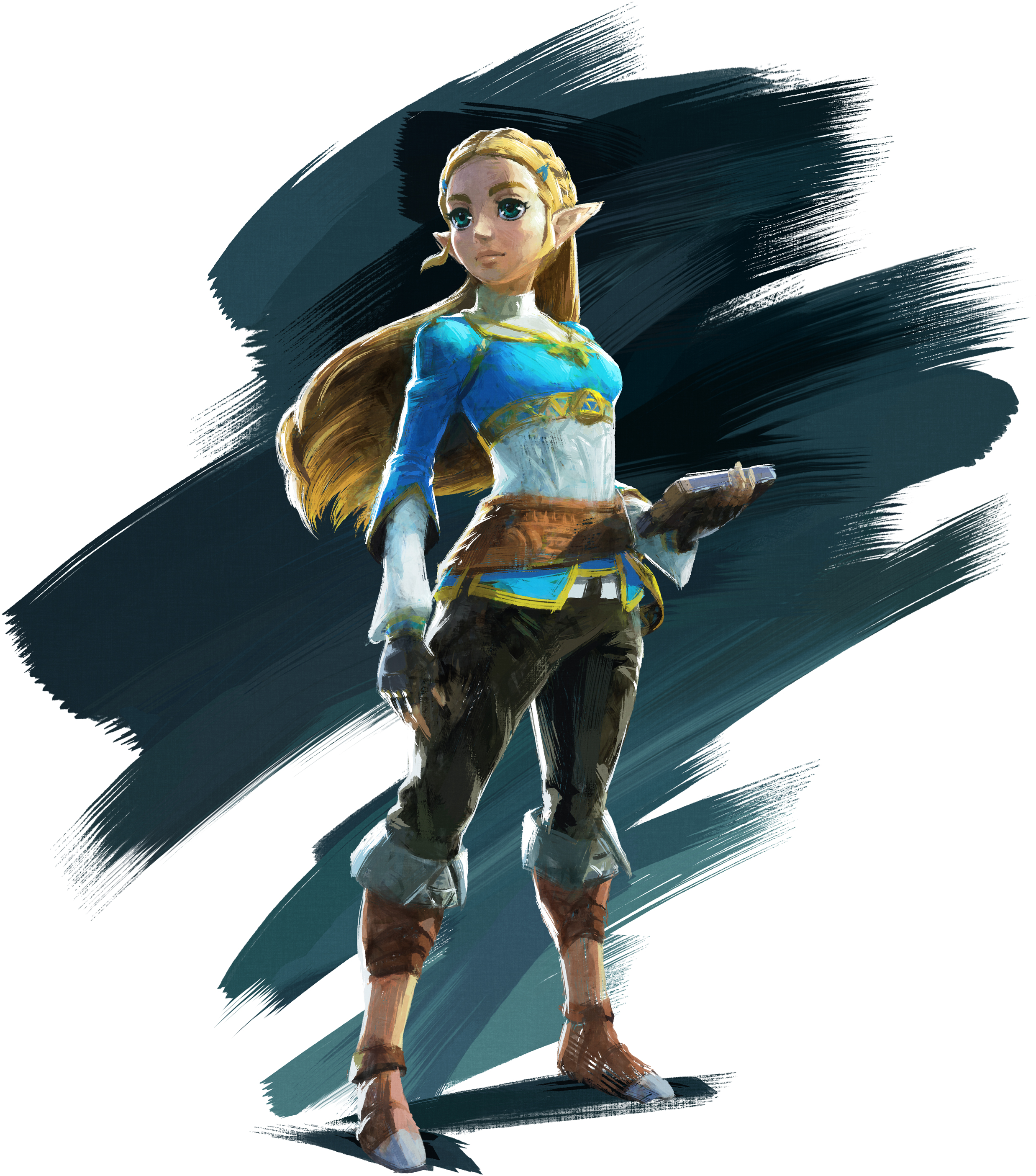 Zelda Breath Of The Wild - Princess Zelda Zelda Breath Of The Wild (3000x3000), Png Download