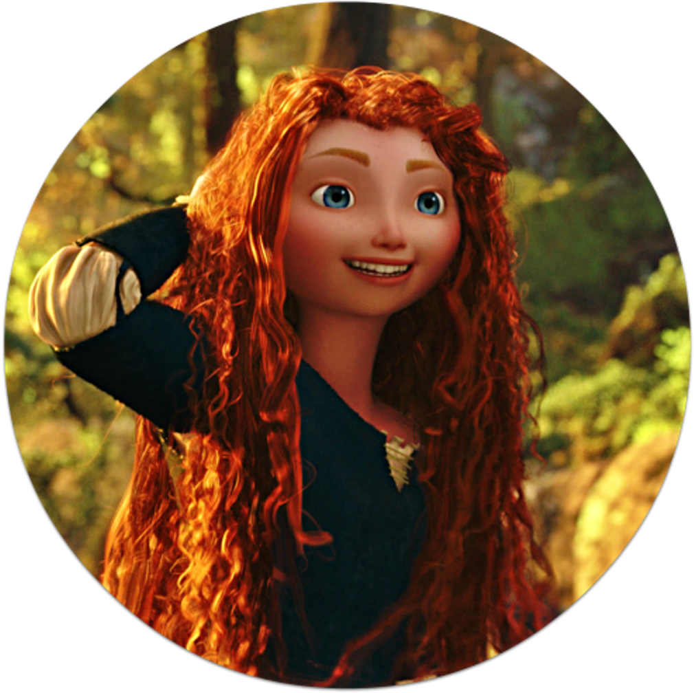 Interesting Merida Disney Princess Icons Iconstickers - Merida Icons (1024x1024), Png Download