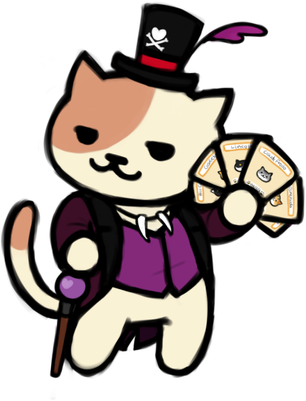 This Little Brat Visited Me Today - Melange Neko Atsume Gif (500x630), Png Download