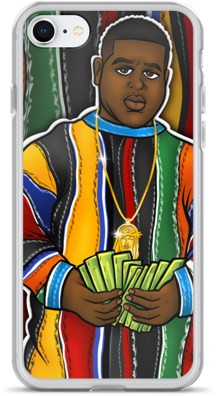 "biggie" Iphone Case (1000x1000), Png Download