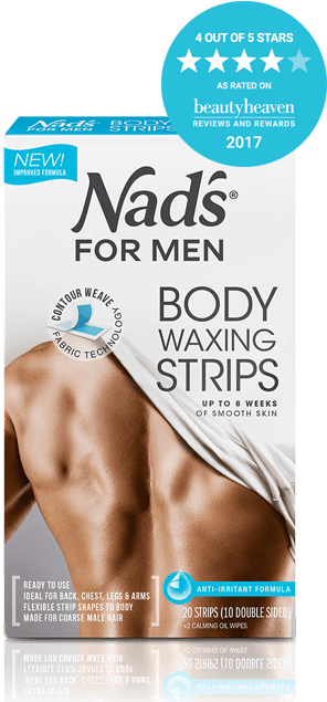 Nad's For Men Hair Removal Body Waxing Strips - Eye Candy By Katherine Garbera (318x700), Png Download