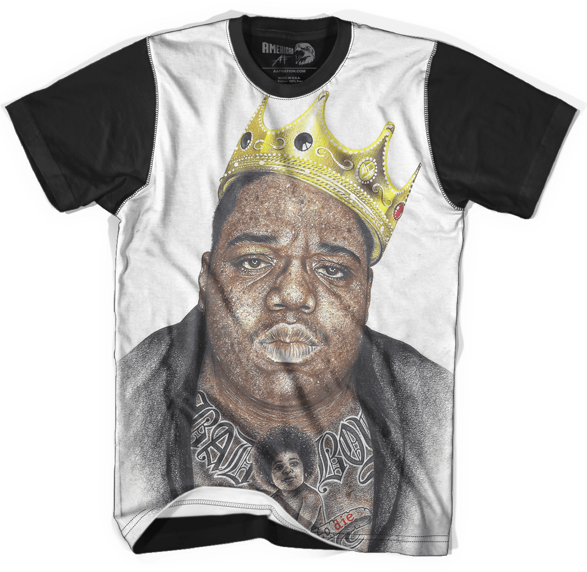 Inked - Biggie Inked - Biggie - Crossing The Delaware Trump (1200x1200), Png Download