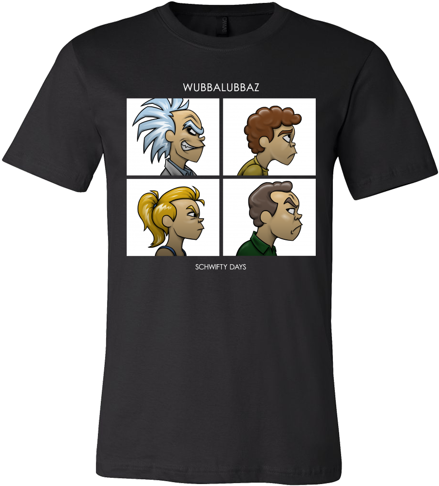 R And M Gorillaz - Outlaws T Shirt (1000x1000), Png Download