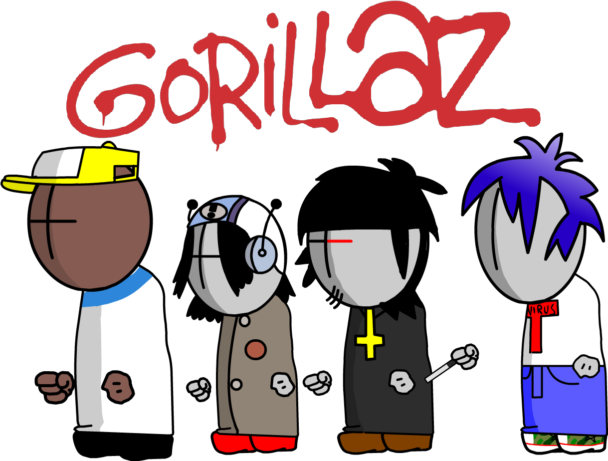 Author Comments - Gorillaz We Are The Dury Interview Cd 2005 Uk Cd Album (1359x1272), Png Download