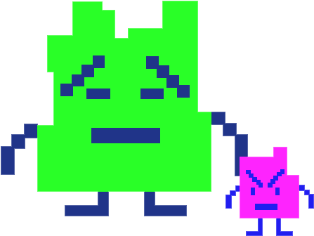 Wess - Aqua Teen Hunger Force Mooninites (548x363), Png Download