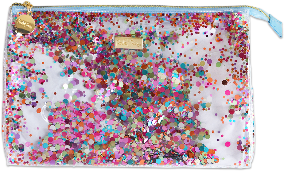 Packed Party Biggie Confetti Front Facing - Packed Party Biggie Cosmetic (500x500), Png Download