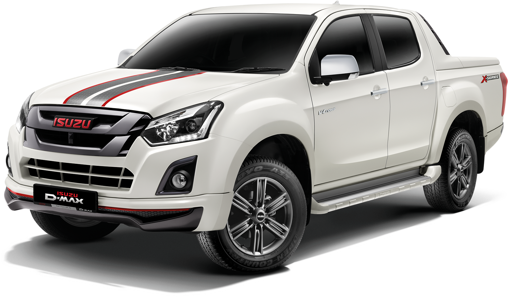 Isuzu D Max X Series Silky Pearl White Front View - Isuzu D Max X Series 2018 Malaysia (2500x1668), Png Download