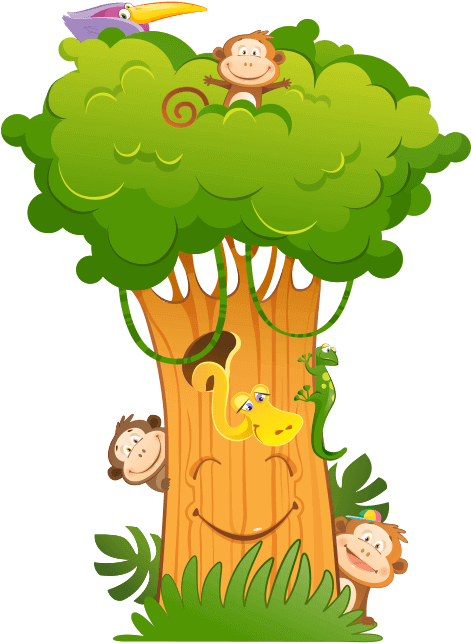Jungle Tree - Albero Giungla (700x700), Png Download
