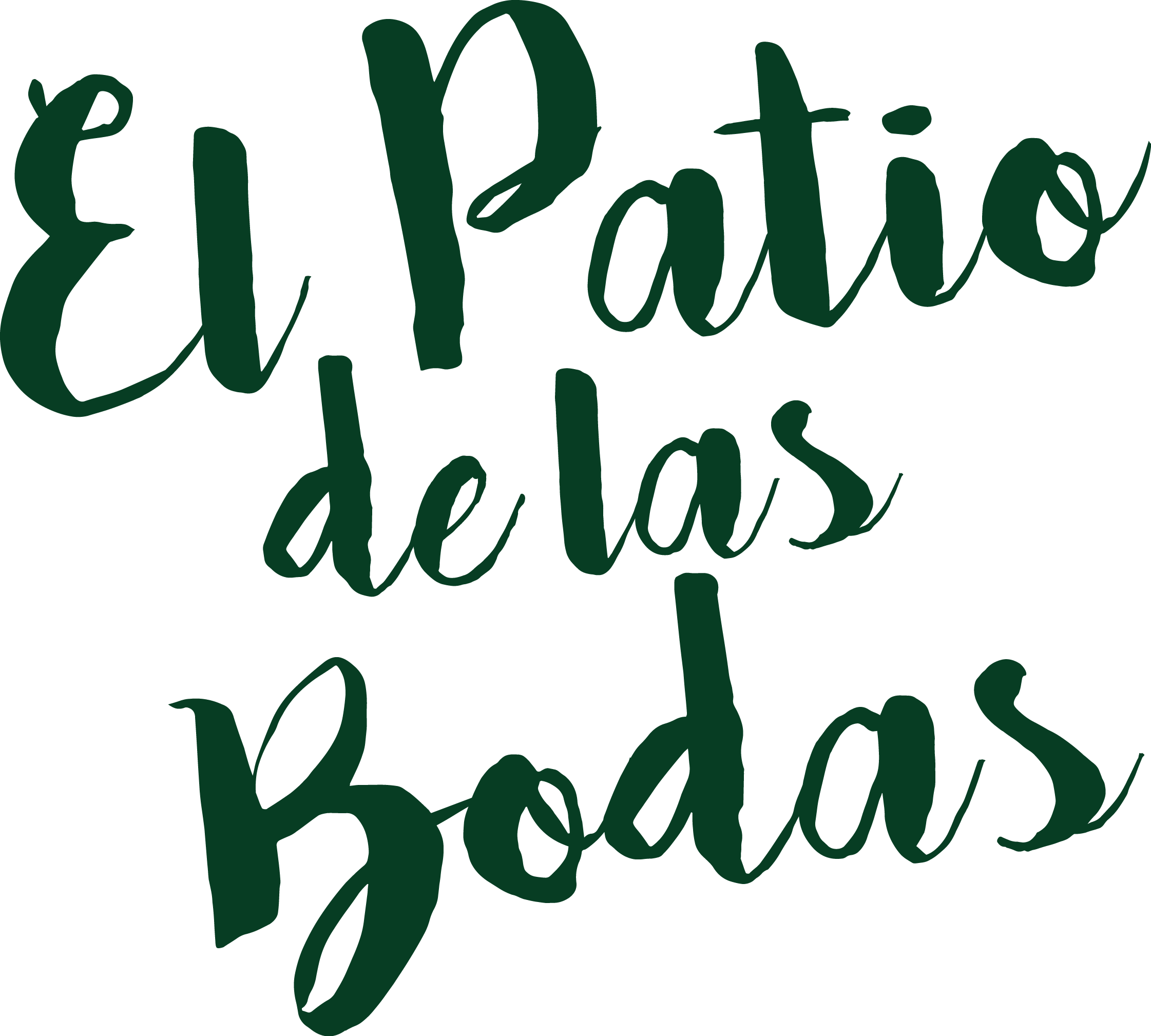 Patio De Las Bodas - Calligraphy (2242x2018), Png Download