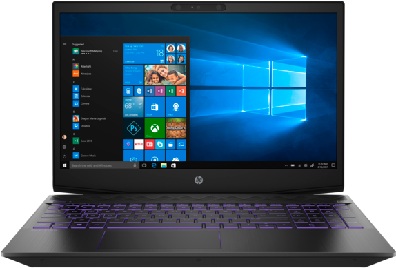 Hp Pavilion Gaming Laptop - Hp Gaming Pavilion 15 Cx0144tx (573x430), Png Download