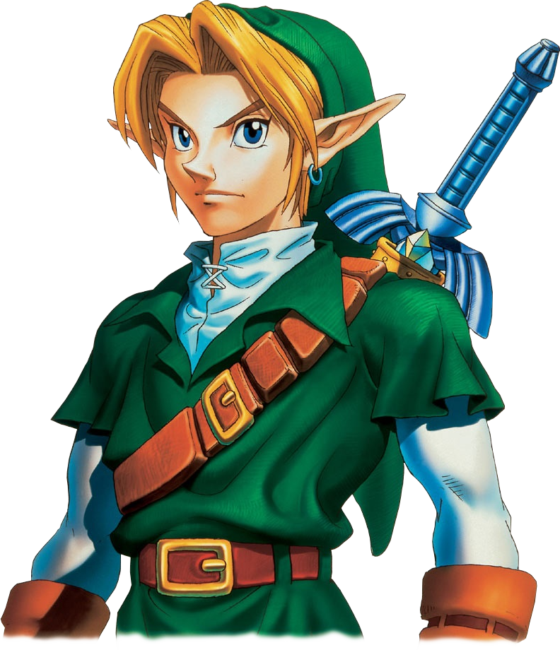 816kib, 792x920, Link Portrait - Link From Zelda Ocarina Of Time (792x920), Png Download