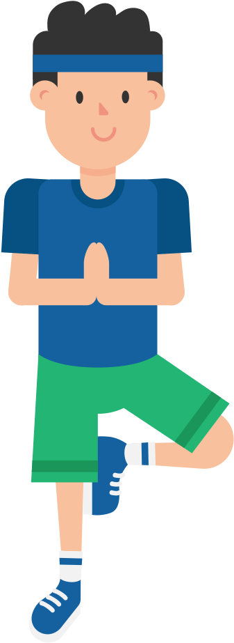 Open - Yoga Cartoon (2000x1126), Png Download