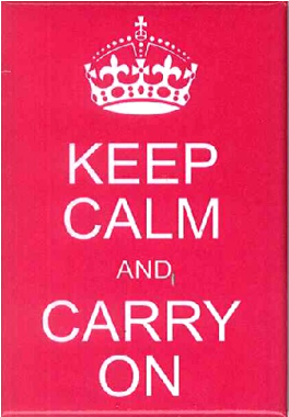 Keep Calm And Carry On - Keep Calm (350x450), Png Download