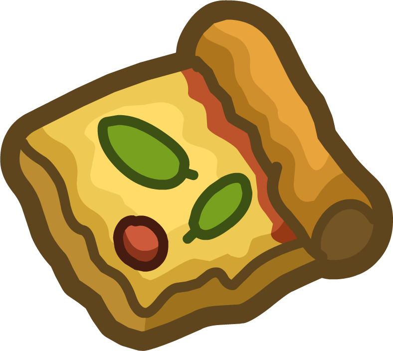 List Of Emoticons - Club Penguin Pizza Emoji (788x704), Png Download