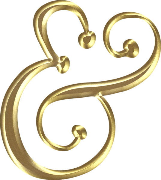 Gold Streamers Png Download - Decoratives Gold Png (537x600), Png Download