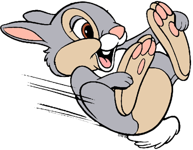 Buttefly Thumper Sliding - Bambi (398x310), Png Download