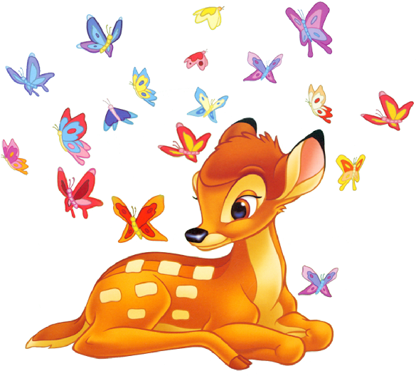 Bambi And Thumper Cartoon Images - Bambi Disney (600x600), Png Download