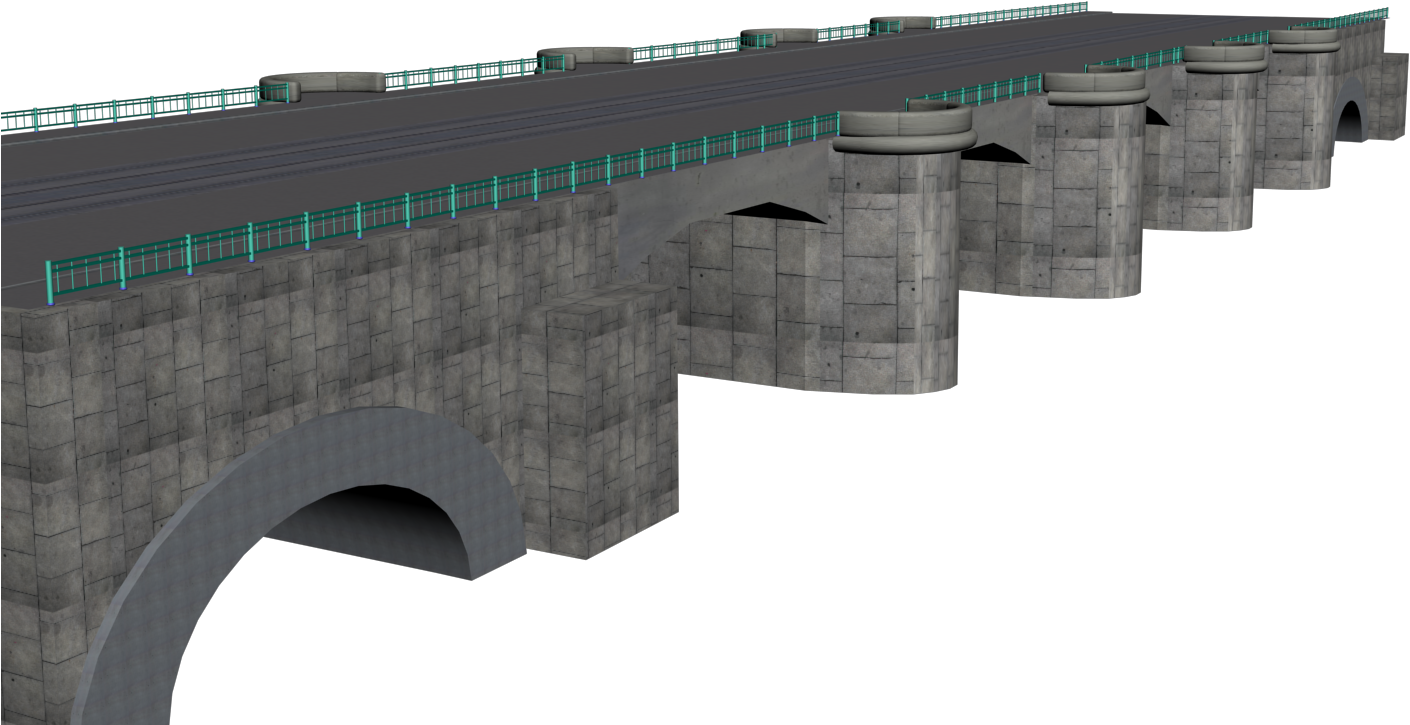 Gta Sa Bridge Mod (1536x1024), Png Download