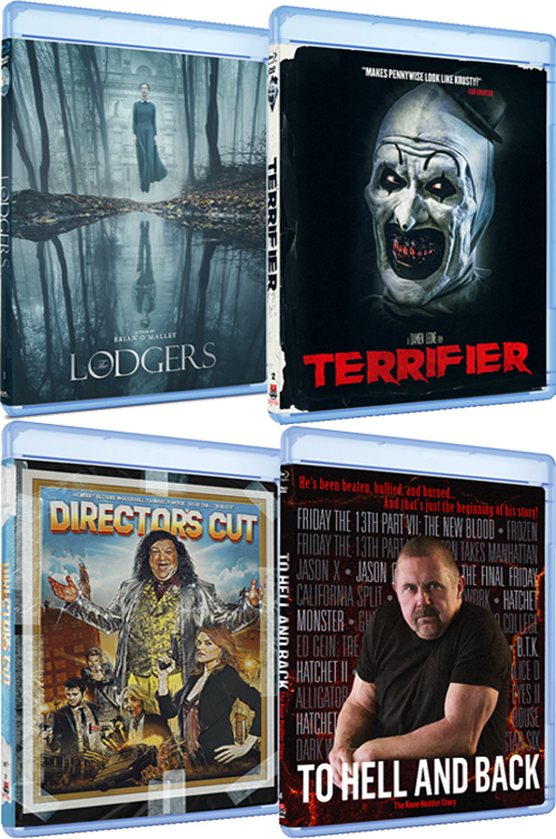 Dread Central Presents 4 Pack Blu Ray/dvd Set - Lodgers (500x754), Png Download
