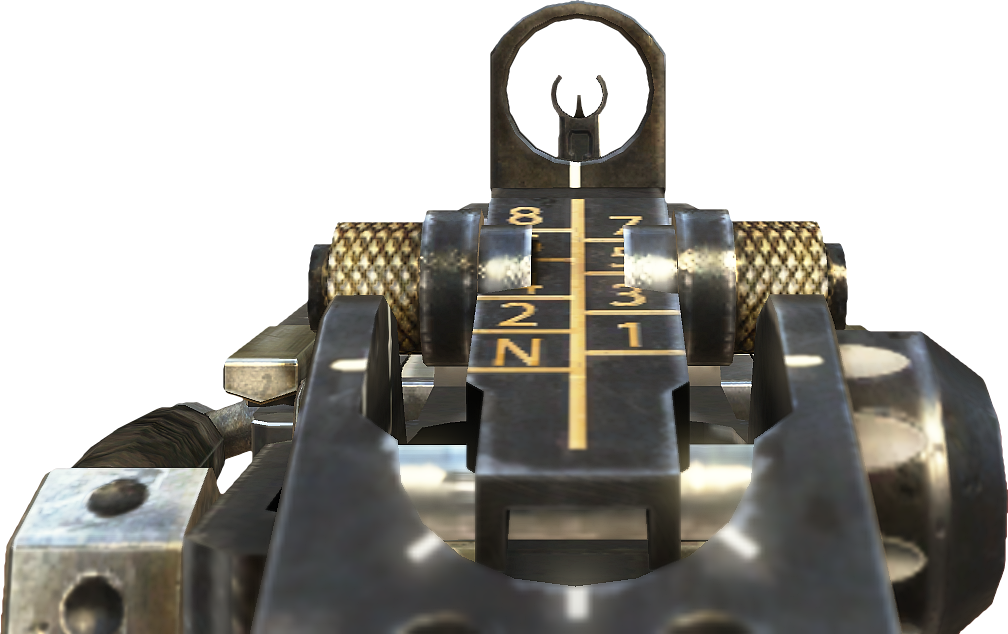 [ Img] - Black Ops Iron Sight (1008x634), Png Download