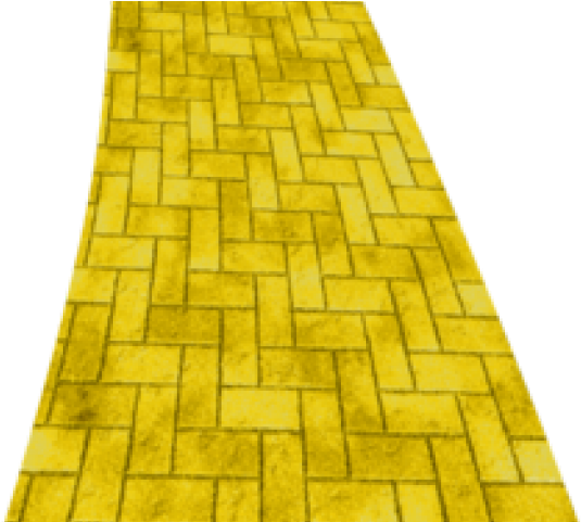 Yellow Brick Road No Background (640x480), Png Download