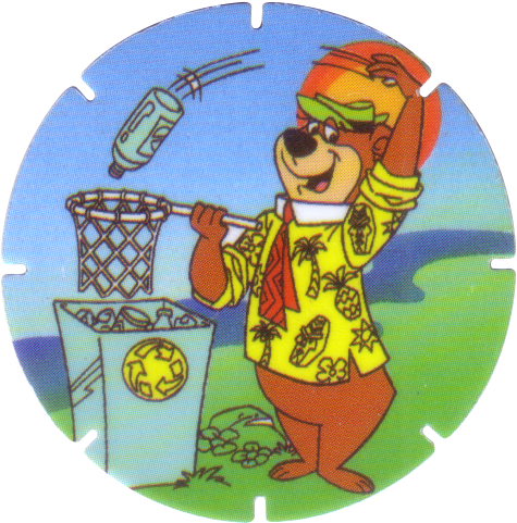 Jam Caps > 26 50 Yogi Bear & Scooby Doo 27 Yogi - Yogi Bear (500x500), Png Download