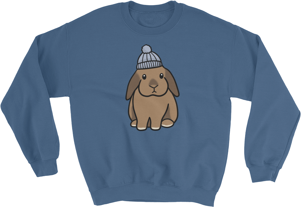 Thumper The Lop Sweatshirt - Frenchies Family Sweatshirt (1000x1000), Png Download