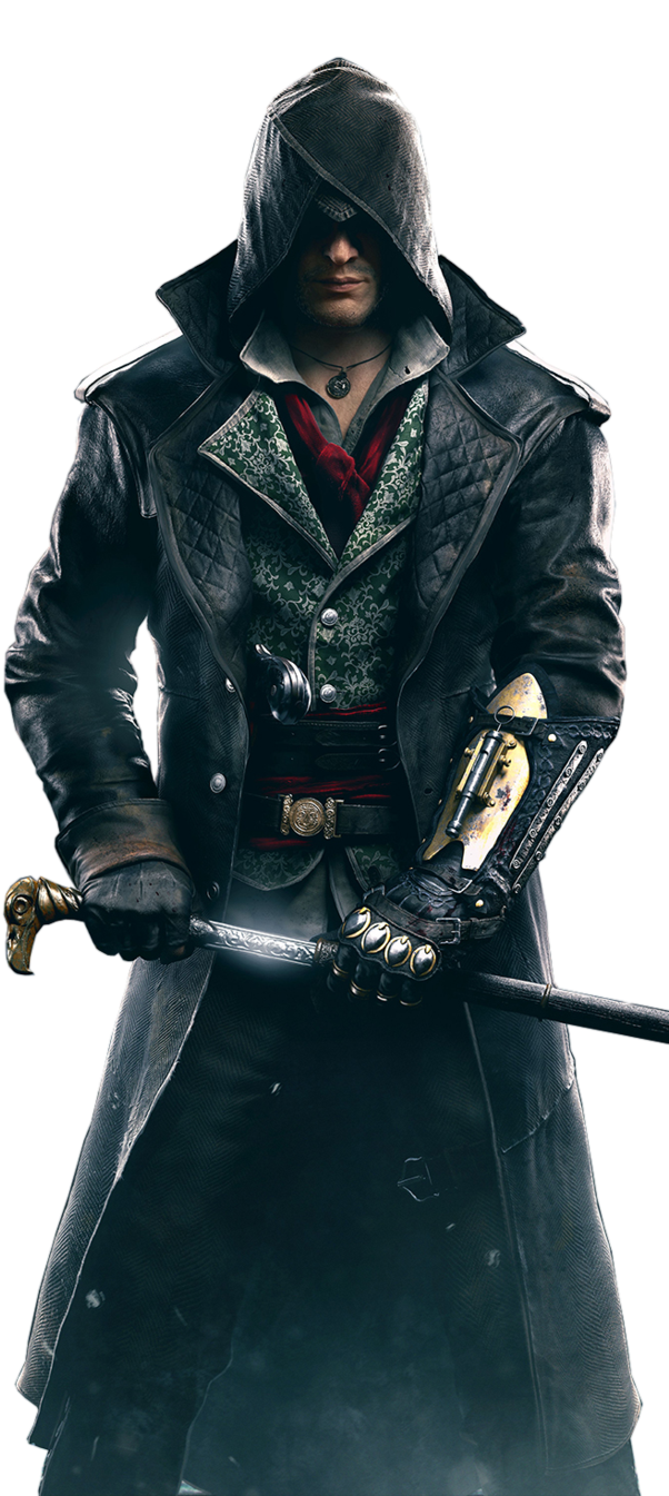 Jacob Frye Assassin's Creed Syndicate Leather Coat - Assassin's Creed Poster Large Syndicate (620x1356), Png Download